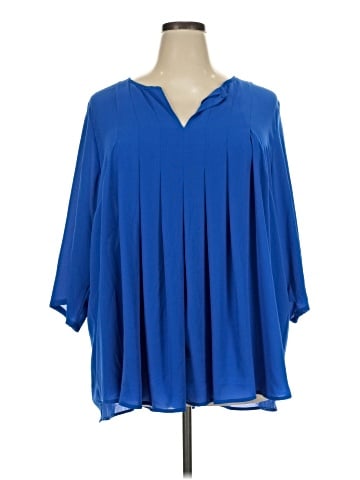 Karen Kane 3/4 Sleeve Blouse (view 1)