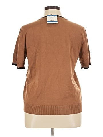 Anne Klein Short Sleeve Top (view 2)