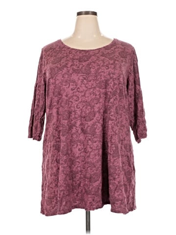 Purejill 3/4 Sleeve Top (view 1)