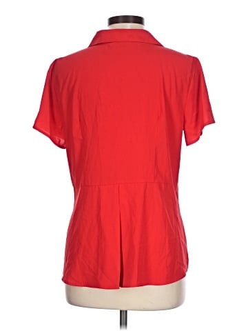 Dana Buchman Short Sleeve Blouse (view 2)