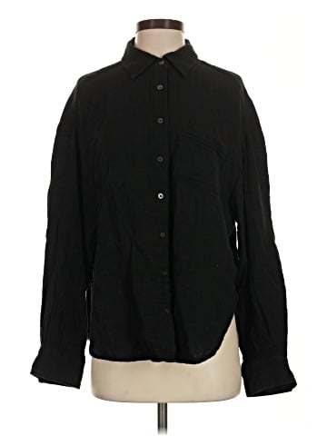 Gap Long Sleeve Button-Down Shirt (view 1)