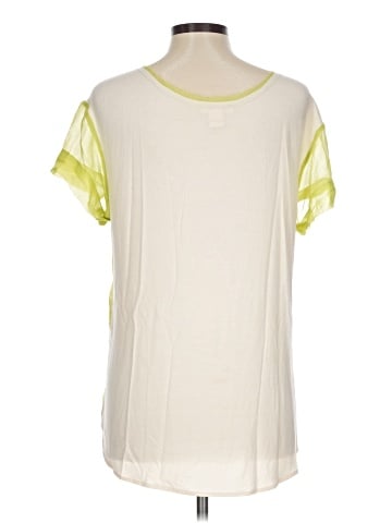 Sundance Short Sleeve Silk Top (view 2)