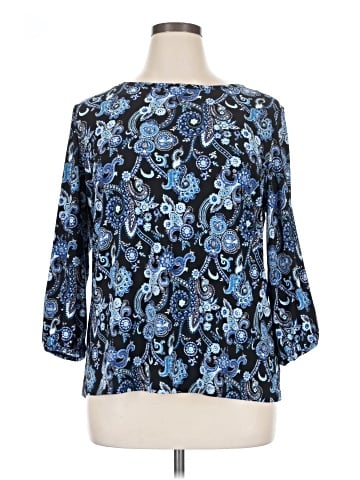 Jones New York 3/4 Sleeve Blouse (view 1)