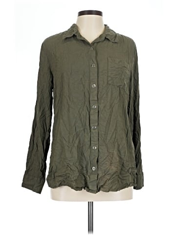 White Stag Long Sleeve Button-Down Shirt (view 1)