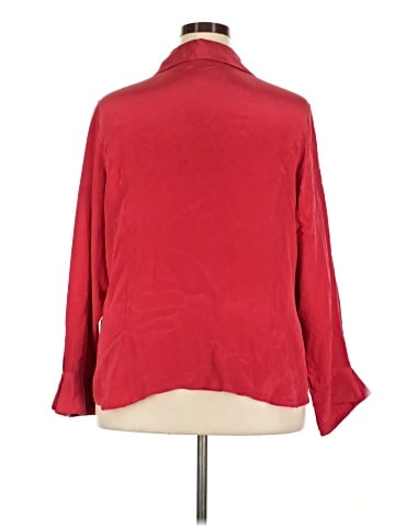 Jaclyn Smith 3/4 Sleeve Silk Top (view 2)