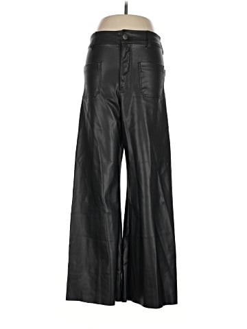 Zara Faux Leather Pants (view 1)