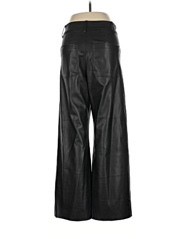Zara Faux Leather Pants (view 2)