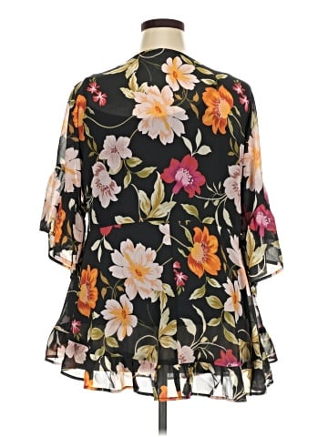Avenue 3/4 Sleeve Blouse (view 2)