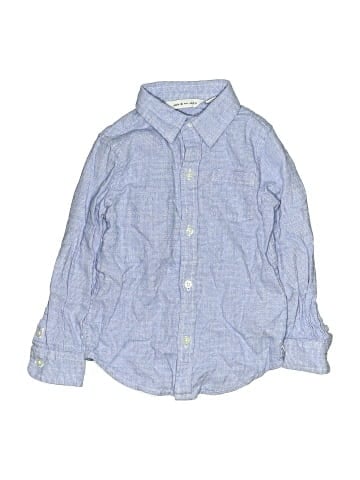 Janie and Jack Long Sleeve Button-Down Shirt (view 1)
