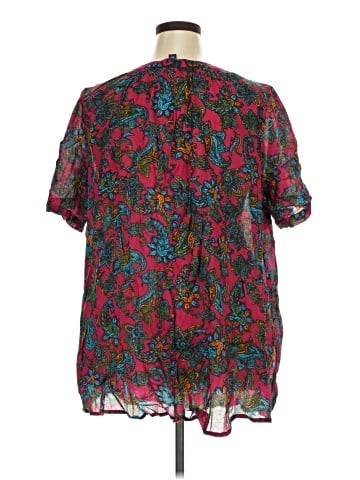 Roaman's Short Sleeve Blouse (view 2)