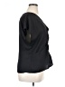 Express 100% Polyester Black Short Sleeve Blouse Size XL - photo 4