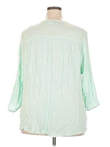 St. John's Bay 3/4 Sleeve Blouse (view 2)