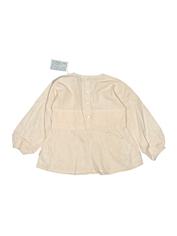 Wheat Long Sleeve Polo (view 2)