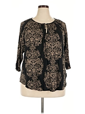 Lucky Brand 3/4 Sleeve Blouse (view 1)