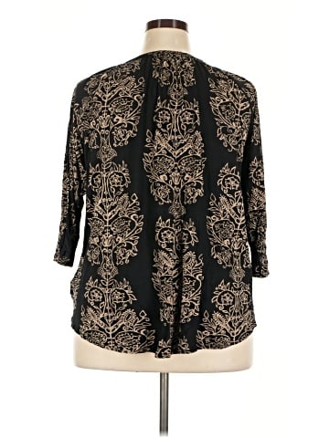 Lucky Brand 3/4 Sleeve Blouse (view 2)