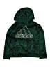 Adidas 100% Polyester Green Pullover Hoodie Size 8 - photo 1