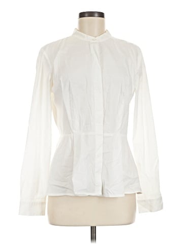 DKNY Long Sleeve Blouse (view 1)