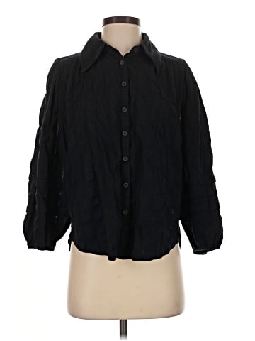 Free People 3/4 Sleeve Button-Down Shirt (view 1)