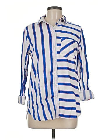 Joules 3/4 Sleeve Button-Down Shirt (view 1)