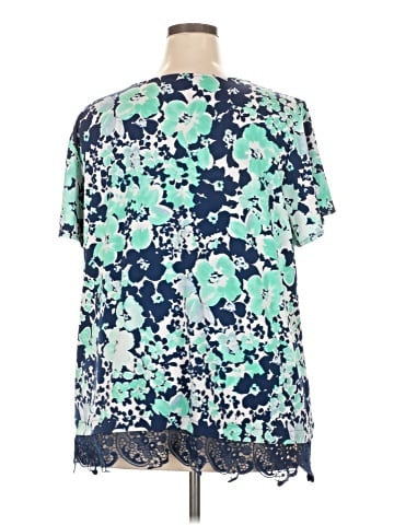Liz Claiborne Short Sleeve Blouse (view 2)