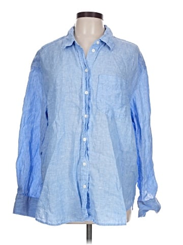 Gap Long Sleeve Button-Down Shirt (view 1)