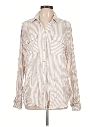 Blu Pepper Long Sleeve Button-Down Shirt (view 1)