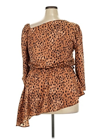 Impressions Long Sleeve Blouse (view 2)