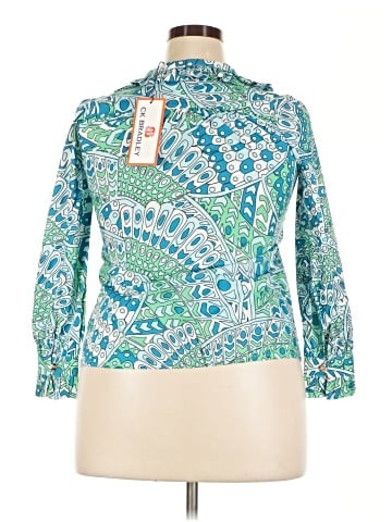 CK Bradley New York 3/4 Sleeve Blouse (view 2)