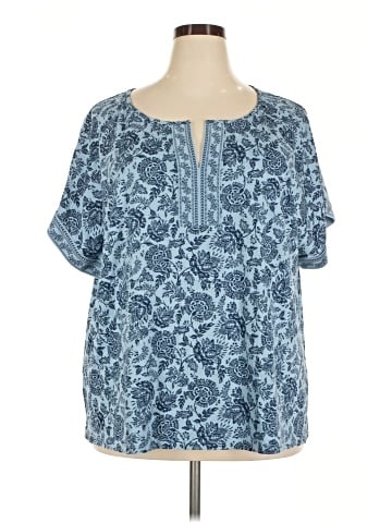Purejill Short Sleeve Blouse (view 1)