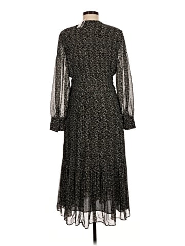 Madewell Pleated Puff-Sleeve Maxi Dress in Floral (view 2)