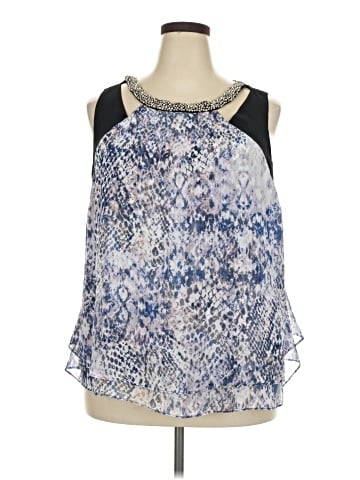 Jennifer Lopez Sleeveless Blouse (view 1)