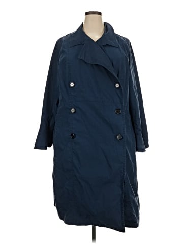 ELOQUII Trenchcoat (view 1)