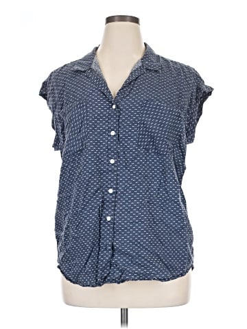 Jachs Girlfriend Sleeveless Button-Down Shirt (view 1)