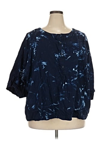 Purejill 3/4 Sleeve Blouse (view 1)