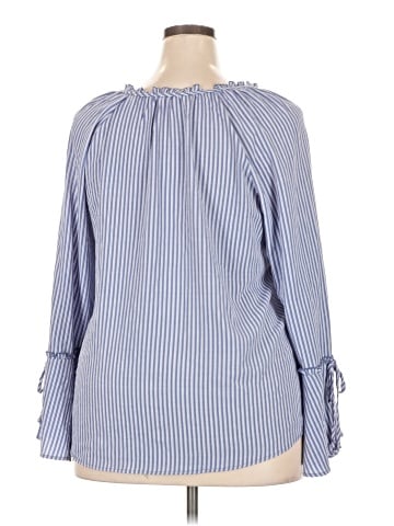 Xhilaration Long Sleeve Blouse (view 2)