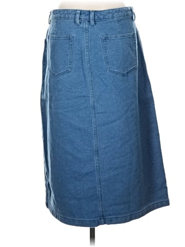 Duluth Trading Co. Denim Skirt (view 2)