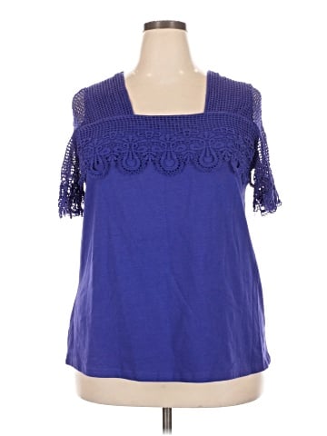 Jessica London Short Sleeve Top (view 1)
