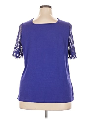 Jessica London Short Sleeve Top (view 2)