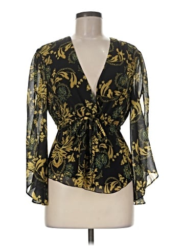 Bebe 3/4 Sleeve Blouse (view 1)