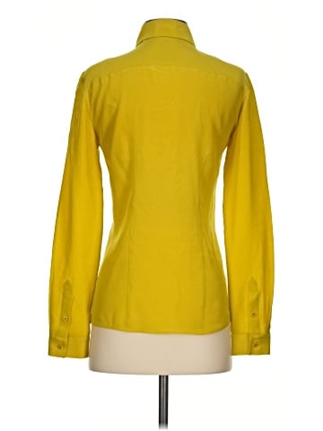 Barbara Bui Long Sleeve Silk Top (view 2)