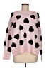 Torrid Hearts Pink Pullover Sweater Size Med Plus (00) - photo 1