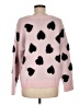 Torrid Hearts Pink Pullover Sweater Size Med Plus (00) - photo 2