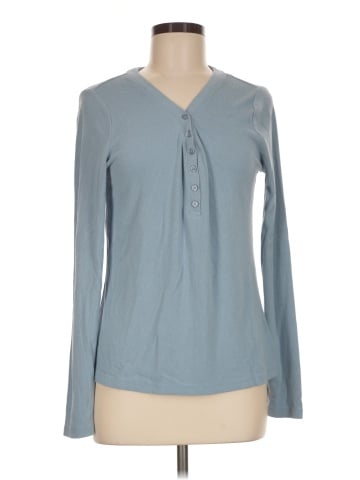 Lands' End Long Sleeve Henley (view 1)