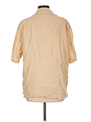 Zara 3/4 Sleeve Button-Down Shirt (view 2)