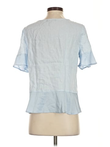 DKNY Short Sleeve Blouse (view 2)