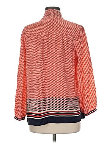 Juicy Couture Long Sleeve Silk Top (view 2)