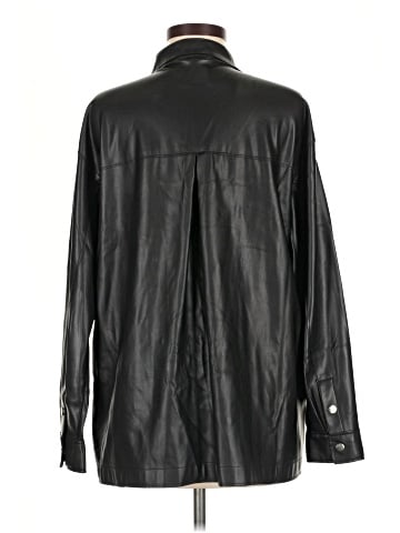Pull&Bear Faux Leather Jacket (view 2)
