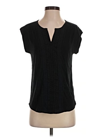 Cable & Gauge Short Sleeve Blouse (view 1)