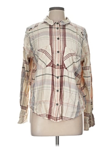 Free People Long Sleeve Button-Down Shirt (view 1)