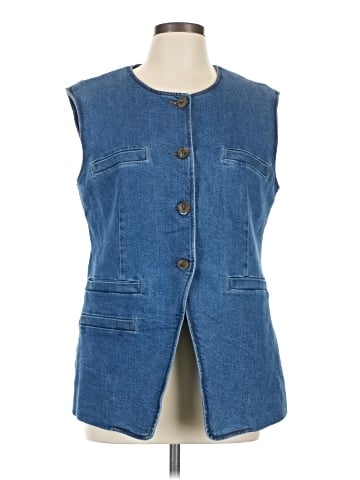 Antonio Melani Denim Vest (view 1)